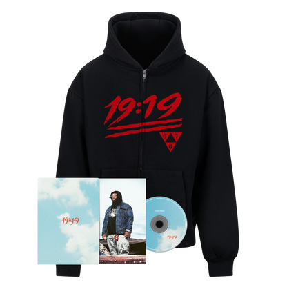Zipped hoodie + CD 19h19