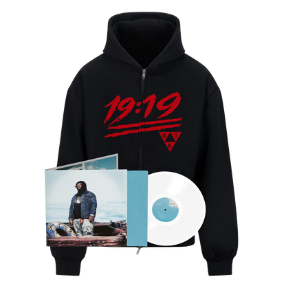 Zipped hoodie + LP 19h19